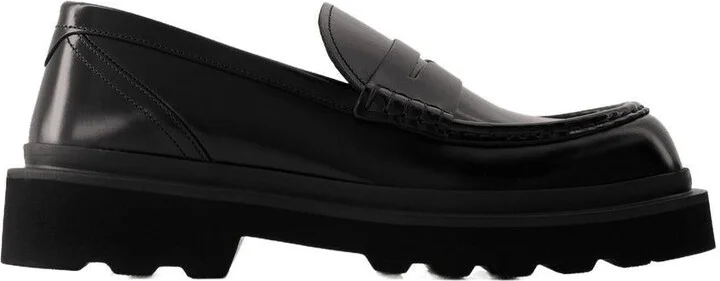 Dolce & Gabbana Penny-Slot Loafers