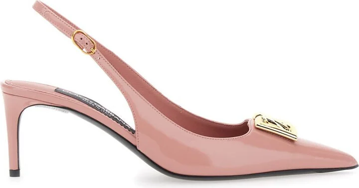 Dolce & Gabbana Pink Leather Pumps - Image 2