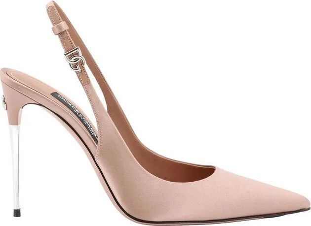 Dolce & Gabbana Pointed Toe Slingback Pumps