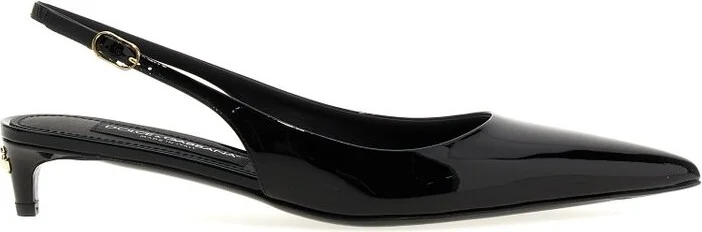 Dolce & Gabbana Pointed Toe Slingback Pumps