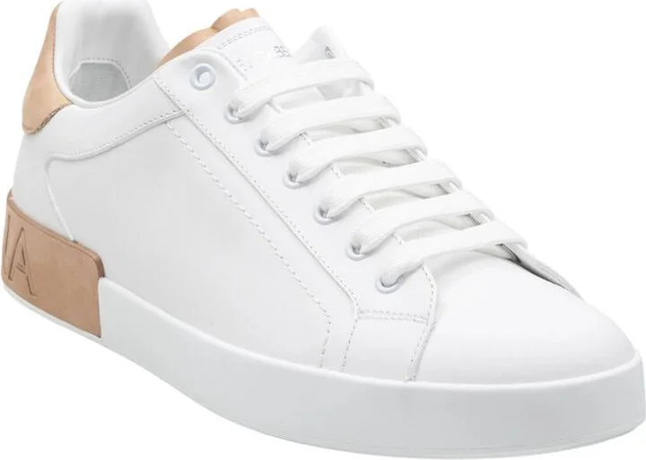 Dolce & Gabbana Portofino Calfskin Sneakers - Image 2