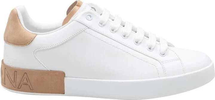 Dolce & Gabbana Portofino Calfskin Sneakers
