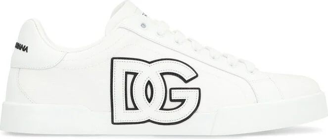 Dolce & Gabbana Portofino Lace-Up Sneakers