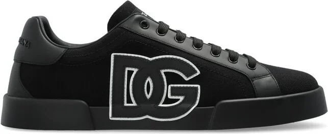 Dolce & Gabbana Portofino Lace-Up Sneakers