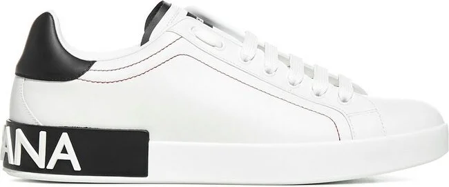 Dolce & Gabbana Portofino Lace-Up Sneakers