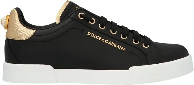 Dolce & Gabbana Portofino Lace-Up Sneakers