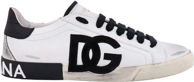 Dolce & Gabbana Portofino Lace-Up Sneakers