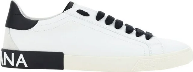 Dolce & Gabbana Portofino Lace-Up Sneakers