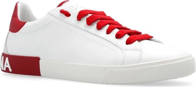 Dolce & Gabbana Portofino Lace-Up Sneakers