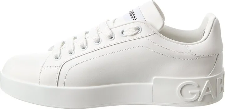 Dolce & Gabbana Portofino Leather Sneaker - Image 2