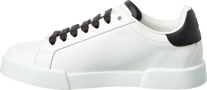 Dolce & Gabbana Portofino Leather Sneaker - Image 2