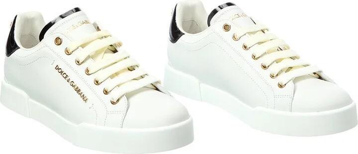 Dolce & Gabbana Portofino Leather Sneaker (Authentic Pre-Loved)