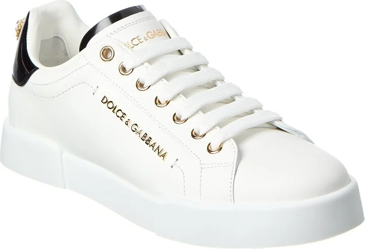 Dolce & Gabbana Portofino Leather Sneaker