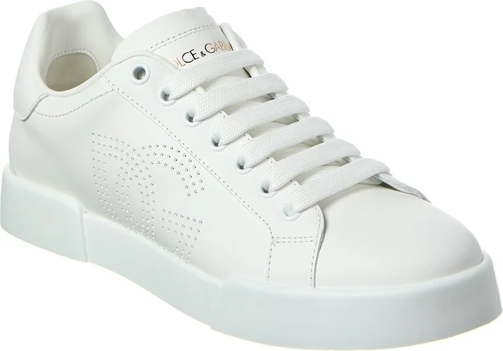 Dolce & Gabbana Portofino Leather Sneaker