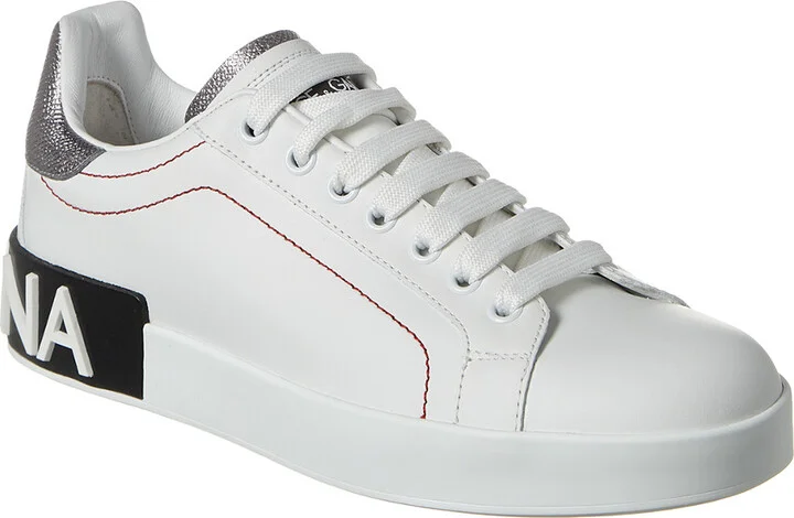 Dolce & Gabbana Portofino Leather Sneaker