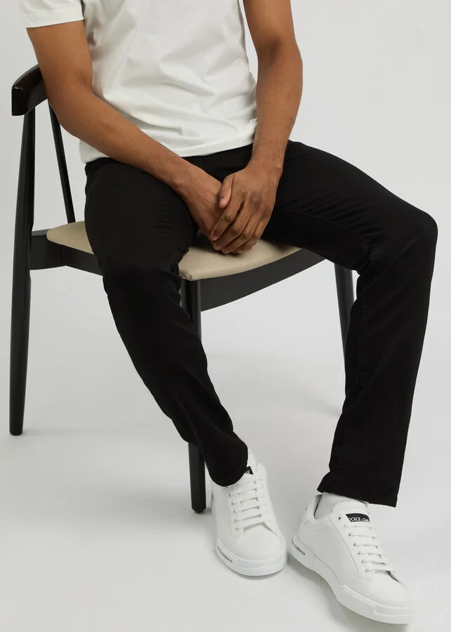 Dolce & Gabbana Portofino Leather Sneakers - Image 5