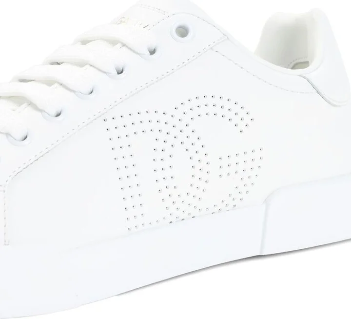 Dolce & Gabbana Portofino Leather Sneakers - Image 2
