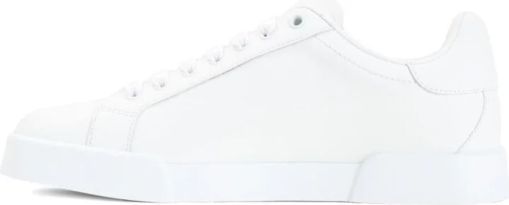 Dolce & Gabbana Portofino Leather Sneakers - Image 4
