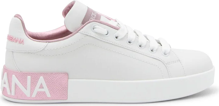 Dolce & Gabbana Portofino Leather Sneakers - Image 5