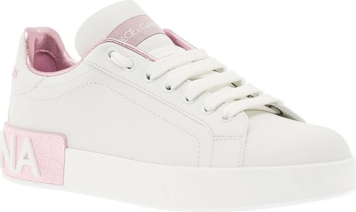 Dolce & Gabbana Portofino Leather Sneakers - Image 9