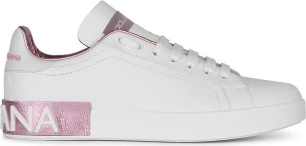 Dolce & Gabbana Portofino Leather Sneakers