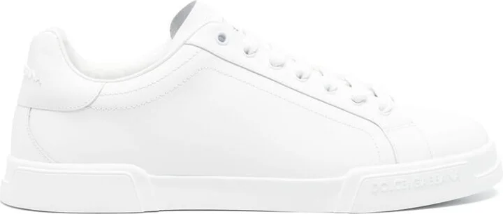 Dolce & Gabbana Portofino Leather Sneakers