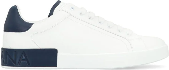Dolce & Gabbana Portofino Leather Sneakers