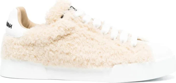 Dolce & Gabbana Portofino Leather Sneakers