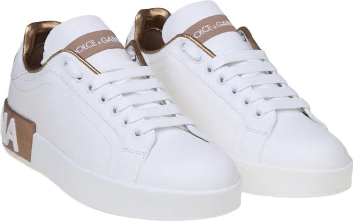 Dolce & Gabbana Portofino Line Sneakers In Nappa Leather - Image 2