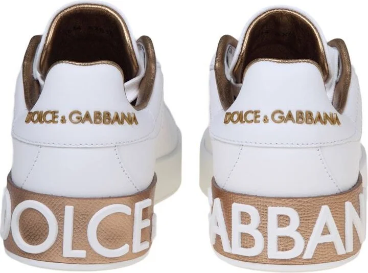 Dolce & Gabbana Portofino Line Sneakers In Nappa Leather - Image 5