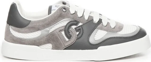 Dolce & Gabbana Portofino Logo Patch Sneakers