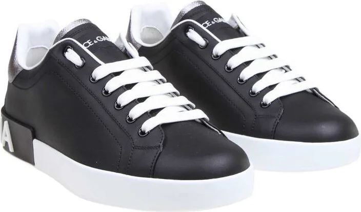 Dolce & Gabbana Portofino Sneakers In Nappa Calfskin - Image 2