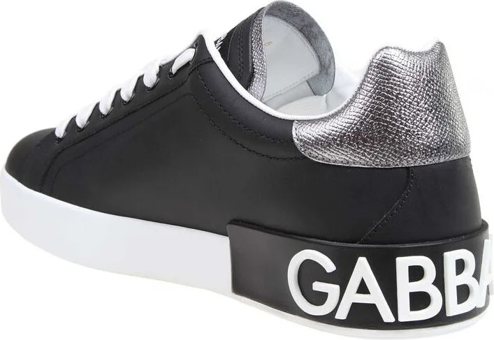 Dolce & Gabbana Portofino Sneakers In Nappa Calfskin - Image 4
