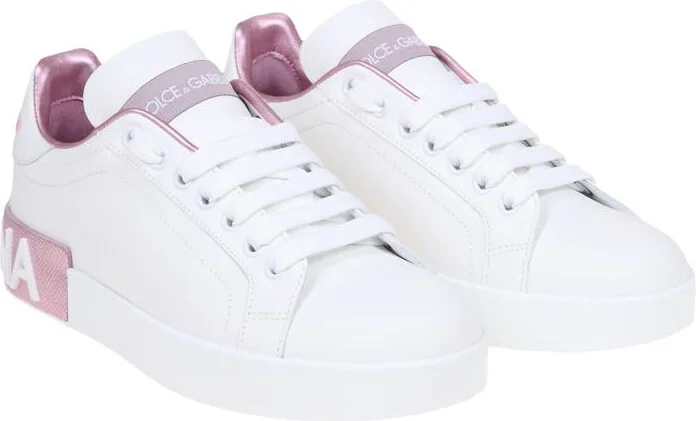 Dolce & Gabbana Portofino Sneakers In Nappa Leather - Image 2