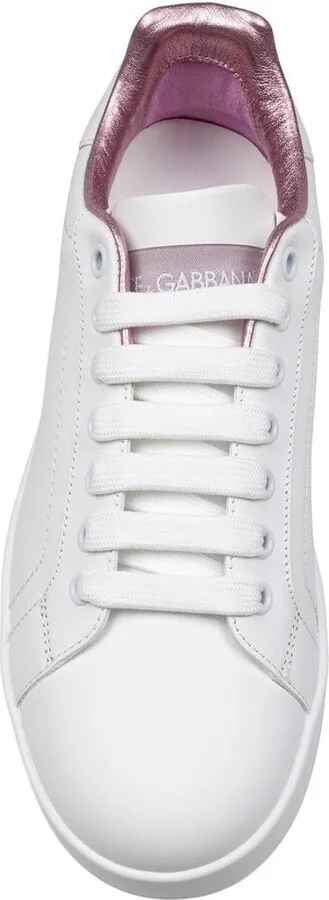 Dolce & Gabbana Portofino Sneakers In Nappa Leather - Image 4
