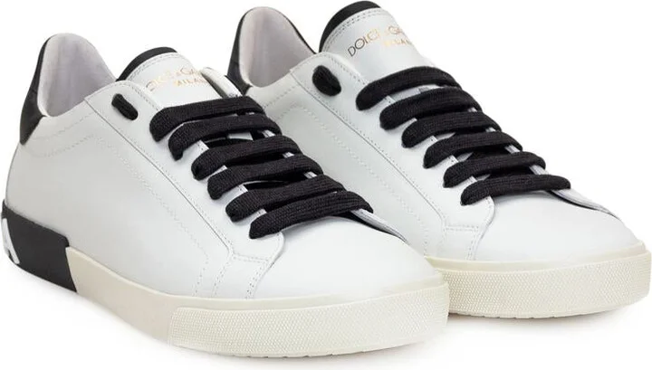 Dolce & Gabbana Portofino Vintage Sneakers - Image 2