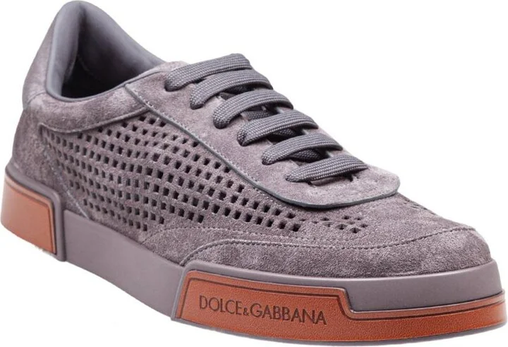 Dolce & Gabbana Portofino Yatch Perforated Reversed Calfskin Sneaker - Image 2