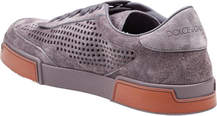 Dolce & Gabbana Portofino Yatch Perforated Reversed Calfskin Sneaker - Image 4