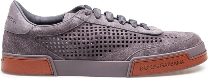 Dolce & Gabbana Portofino Yatch Perforated Reversed Calfskin Sneaker