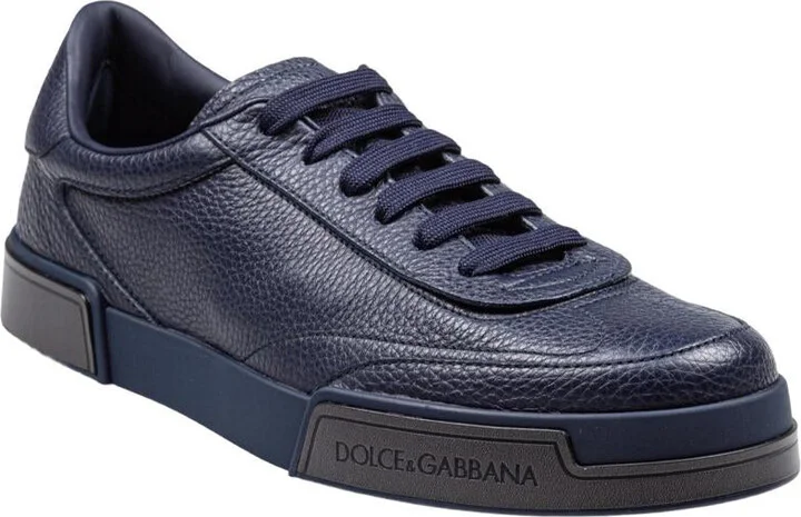 Dolce & Gabbana Portofino Yatch Sneakers In Tumbled Calfskin - Image 2