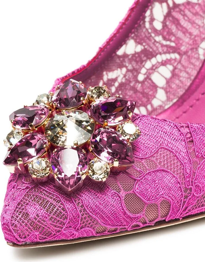 Dolce & Gabbana Rainbow Lace Pumps - Image 3