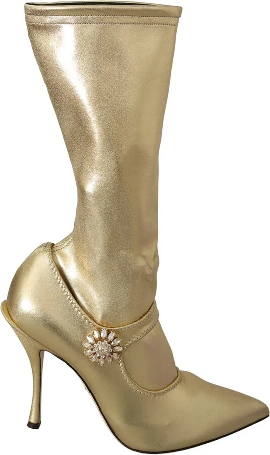 Dolce & Gabbana Rhinestone Ankle Boot - Image 2