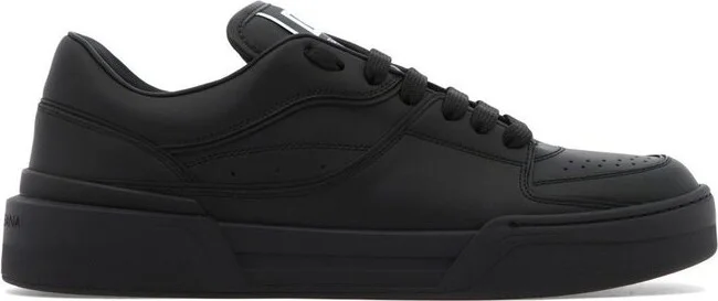 Dolce & Gabbana Roma Logo-Patch Low-Top Sneakers