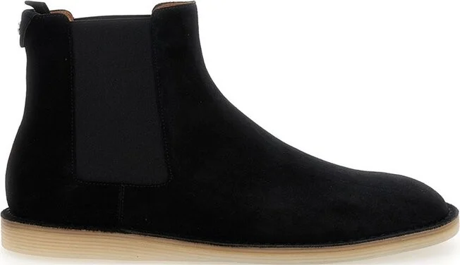 Dolce & Gabbana Round Toe Chelsea Boots
