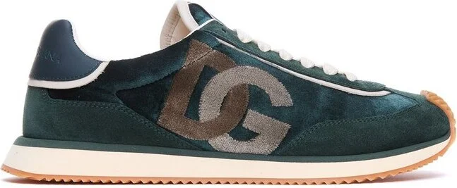 Dolce & Gabbana Round Toe DG Cushion Sneakers