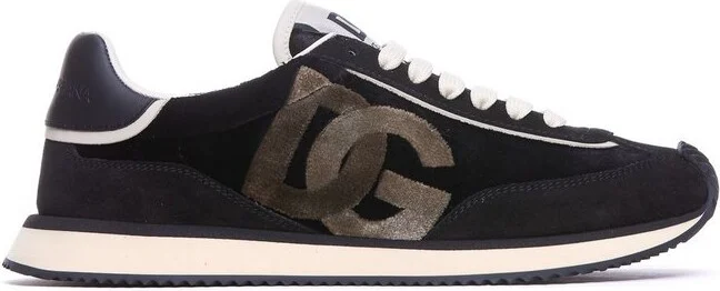 Dolce & Gabbana Round Toe DG Cushion Sneakers