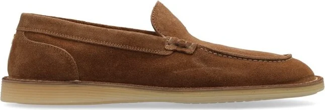 Dolce & Gabbana Round Toe Loafers