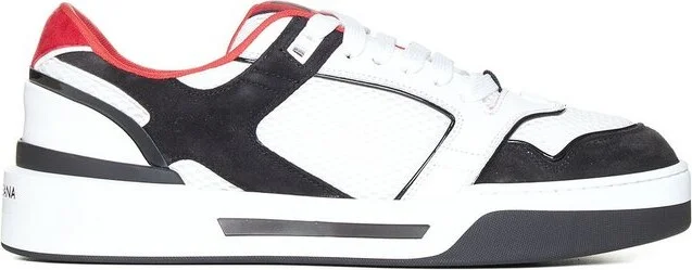 Dolce & Gabbana Round-Toe Low-Top Sneakers