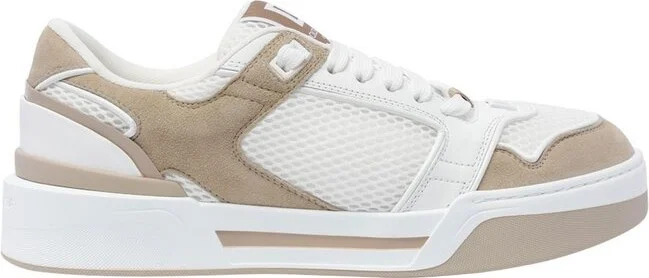 Dolce & Gabbana Round-Toe Low-Top Sneakers