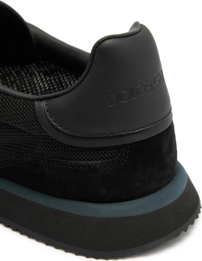 Dolce & Gabbana Runner Panelled Mesh Sneakers - Image 4